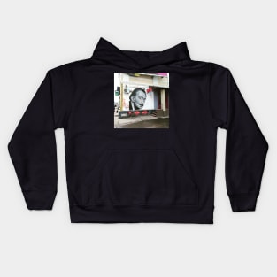 Photo Salvador Dali (Street art, Russia) Kids Hoodie